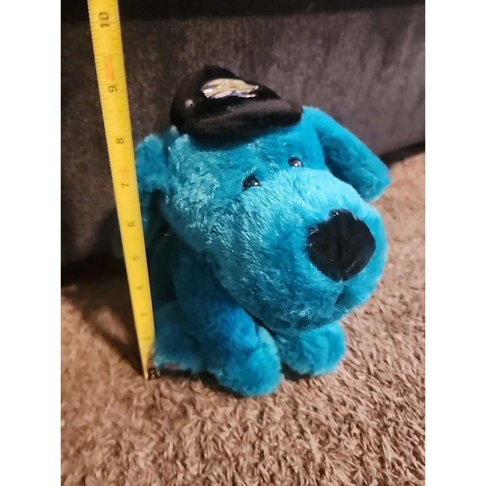 Vtg Forever‎ Collectibles Jacksonville Jaguars NFL Turquoise DOG with CAP 9